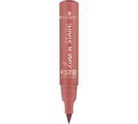 essence line n' STAIN! TATTOO LIP LINER, 02, brun, longue tenue, définissant, effet colorant, couleur intense, vegan, sans parfum, sans alcool, sans parabènes, lot de 3 (3 x 2,5 ml)