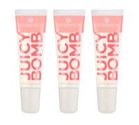 Essence - Lot de 3 Gloss à Lèvres Juicy Bomb Shiny Lipgloss - 101 Lovely Litchi