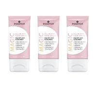 essence Magic Lot de 3 crèmes visage All In One - Crème de jour - Filtre UVA/UVB - Lissante et éclatante - Pour peaux sèches - Végétalien - Sans alcool - Sans parabène - Sans particules de
