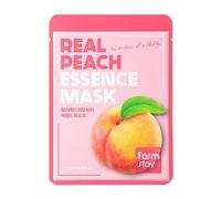 Essence Mask - Real Peach by FarmStay for Women - 0.78 oz Mask