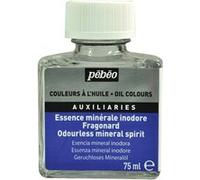 Pébéo 650306 Flacon d'essence minérale inodore 75 ml incolore
