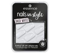 Essence Nail Art Faux Ongles Nails In Style N°11 Blank Canvas 12 Unités Multicolore