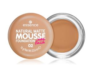 essence NATURAL MATTE MOUSSE fond de teint mousse teinte 02 16 g
