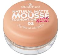 essence NATURAL MATTE MOUSSE FOUNDATION fond de teint, matifiant, couvrant, résultat rapide, mat (16g)