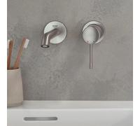 Essence New Faç.Mitigeur Lav. 2-Tr.Mur. M 183mm