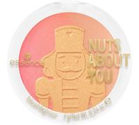 Essence Cosmetics NUTS ABOUT YOU blushlighter, fard à joues, numéro 01, haute pigmentation, nacré, végan, sans huile, sans parfum, sans parabènes, pack de 1 (7 g)