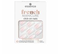 essence Ongles artificiels French Manicure Click-On 02 Babyboomer Style, 12 pces