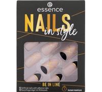 essence Ongles artificiels Nails In Style 12 Be In Line, 12 pces