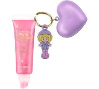 essence Polly Pocket Brillant à lèvres, n° 01, rose, avec huiles, naturel, scintillant, végétalien, sans paraben, sans particules de microplastique, sans nanoparticules, 1 pièce (10 ml)