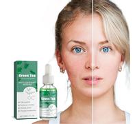Essence pour le Visage, 2 Pièces 30 Ml de Sérum Revitalisant au thé Vert éclaircissant, Raffermissant, Hydratant, Essence Antioxydante pour le Visage, pour Fluides, Essence de