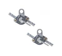 Essence réservoir Marche arrêt Lot De 2 Robinets D'essence Universels en Ligne pour Moto Scooter Interrupteur Marche/arrêt pour Moto 90cc 110cc 120cc 125cc 140c