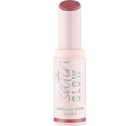 Essence Rouge à lèvres crémeux Satin Glow au fini satiné — teinte 03 Rose And Shine, 3,5 g