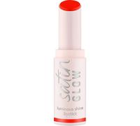 Essence Rouge à lèvres brillant Satin Glow Luminous Shine – teinte 07 Coral It A Day