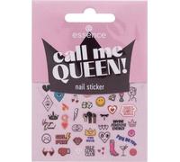 essence Set d'autocollants pour ongles Call Me Queen , 1 pc