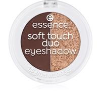 essence Soft Touch Duo duo de fards à paupières teinte 04 Mocha Muse 1 g