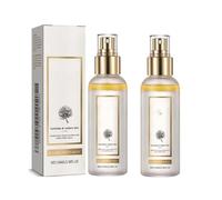 Essence Spray Premier Effet Truffe Blanche, une brume visage douce, un sérum revitalisant double couche qui hydrate, raffermit et répare la peau en profondeur, adapté à un usage quotidien.