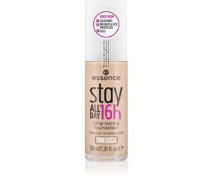 essence Stay ALL DAY 16h fond de teint waterproof teinte 10 Soft Beige 30 ml