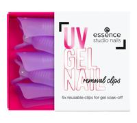 essence studio nails UV GEL NAIL clips pour dépose des ongles en gel 5 pcs