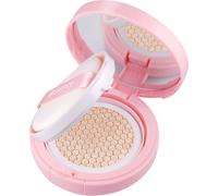 Essence Cosmetics Brighten Up! Cushion Foundation Fond de Teint, Longue Durée, Éclaircissant, Naturel (12g)