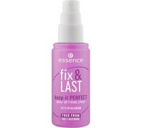 Essence Cosmetics essence fix et LAST keep it PERFECT MAKE-UP FIXING SPRAY spray fixateur, fixant, naturel, sensation de rosée (50ml)