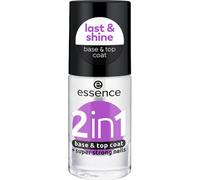 Essence Vernis à ongles 2 in 1 Base & Top Coat 8 ml 8 ml