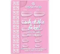 essence what the fake! PRESS-ON NAILS coffret manucure, longue durée, fixant, séchage rapide, brillant, intense en couleurs (28pcs)