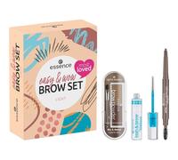 Essence Yeux SourcilsCoffret cadeau WOW What a Brow Pen Waterproof 01 Light Brown 0,20 g. + Lash & Brow Gel Mascara 9 ml + Brow Powder Set 01 Light & Medium 0,23g 1 Stk.
