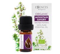 Essences Bulgaria Huile Essentielle Bio de Sarriette des Montagnes 5ml | Satureja Montana | 100% Pur et Naturel | Non Dilué | Qualité Thérapeutique | Ferme Familiale | Distillé à la Vapeur | Non-OGM