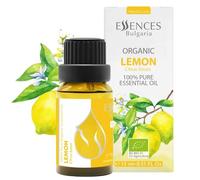Essences Bulgaria Huile Essentielle De Citron Bio 15 ml | Citrus Limon | 100% Pure | Naturelle | Non Diluée | Qualité Thérapeutique | Aromathérapie | Cosmétiques | Non Testée Sur Les Animaux |Sans OGM