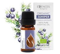 Essences Bulgaria Huile Essentielle de Genévrier Bio 10ml | Juniperus communis | 100% Pur et Naturel | Non Dilué (Genévrier)