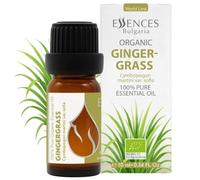 Essences Bulgaria Huile Essentielle De Gingembre Bio 10 ml | Cymbopogon Martini Var. Sofia | 100% Pure Et Naturelle | Non Diluée | Qualité Thérapeutique | Aromathérapie | Cosmétiques | Sans Cruauté