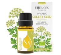 Essences Bulgaria Huile Essentielle De Graines De Céleri Bio 15 ml | Apium Graveolens | 100% Pure | Naturelle | Non Diluée | Qualité Thérapeutique | Aromathérapie | Cosmétique | Sans OGM | Végan