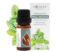 Essences Bulgaria Huile Essentielle de Mélisse officinale Bio 10ml | Mélissa officinalis | 100% Pur et Naturel | Non Dilué | Qualité Thérapeutique | Ferme Familiale | Distillé à la Vapeur | Végétalien