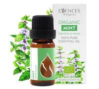 Essences Bulgaria Huile Essentielle de Menthe Bio 10 ml | Mentha arvensis | 100% Pur et Naturel | Non Dilué | Qualité Thérapeutique | Ferme Familiale | Distillé à la Vapeur | Non-OGM | Végétalien
