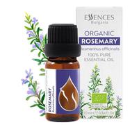 Essences Bulgaria Huile Essentielle de Romarin Bio 10ml | 100% Pur et Naturel | Non Dilué | Qualité Thérapeutique | Ferme Familiale | Distillé à la Vapeur | Non-OGM | Végétalien