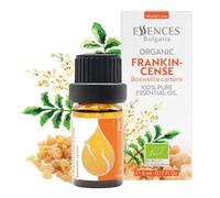 Essences Bulgaria Huile Essentielle d'Encens Bio 5 ml | Boswellia carterii | 100% Pur et Naturel | Non Dilué | Qualité Thérapeutique | Aromathérapie | Cosmétiques | Sans cruauté | Non-OGM
