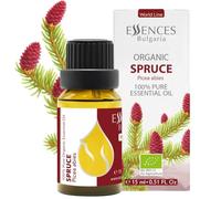 Essences Bulgaria Huile Essentielle D'épinette Bio 15 ml | Picea Abies | 100% Pure | Naturelle | Non Diluée | Qualité Thérapeutique | Aromathérapie | Cosmétique | Non Testée Sur Les Animaux | Sans OGM