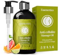 Essencetics Huile anti-cellulite 236 ml - Huile anti-cellulite 100 % naturelle, soutient une peau plus ferme et améliore le teint de la peau, aide à réduire l'apparence de la graisse