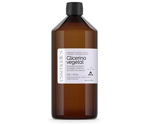 Essenciales - Glycérine végétale, 1 L | Pureté maximale et certifiée - USP/Ph.Eur - VG Base