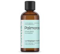 Essenciales - Huile essentielle de Palmarosa (Cymbopogon martinii), 100 ml | 100% Pure et Naturel