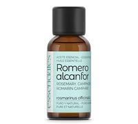 Essenciales - Huile essentielle de Romarin à camphre (Rosmarinus officinalis) BIO, 30 ml | 100% Pure et Naturel - Certifiée Biologique et Écologique