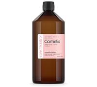 Essenciales - Huile végétale de Camélia (Canellia oleifera) BIO, 1 L | 100% Pure et Naturel - Certifiée Biologique et Écologique