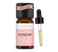 Essenciales - Huile végétale de Rose musquée (Rosa canina), 10 ml | 100% Pure et Naturel - 1ère Pression à froid
