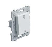 Hager Interrupteur va‑et‑vient Essensya VMC 10 ampères blanc