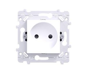 Essensya prise de courant 2P 16A 250V à vis à griffes - HAGER WE102G