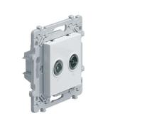 Essensya Prise TV+FM directe HAGER WE253