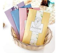 Essential Aroma Lot de 6 sacs désodorisants à suspendre pour placard et chambre à coucher, parfums naturels de lys, rose, jasmin et citron