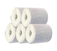 Essential Arts POP ROC Plâtre de Paris 8 cm x 3 m - Lot de 5 bandes Modroc à pose rapide