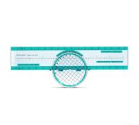 Essential Aviation Plotter for Navigation Pilot Student Accessory with Slide Rule and Advanced Design