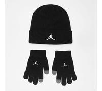 Essential Beanie Set noir 8Y-20Y